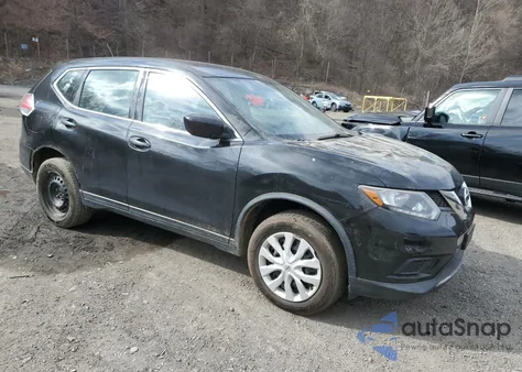 2016 Nissan Rogue S из США, поврежденный, VIN KNMAT2MVXGP657757